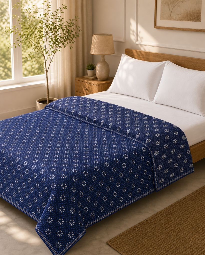 Machine print - Double Bed