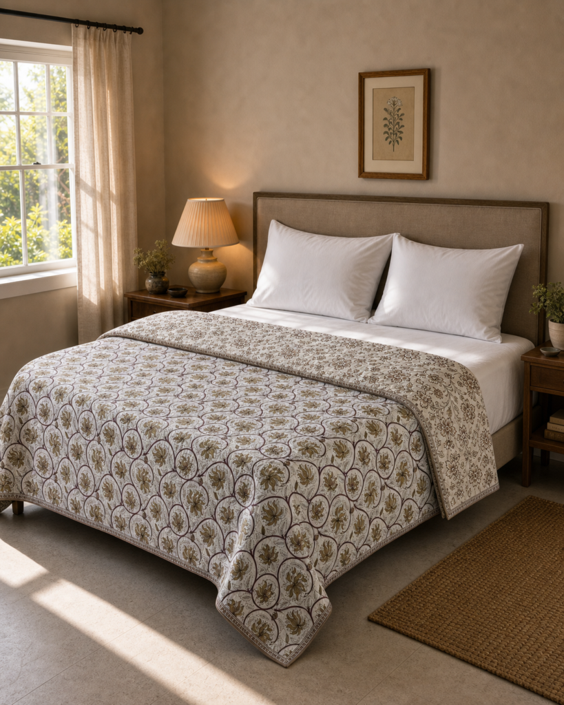 Machine print - Single Bed