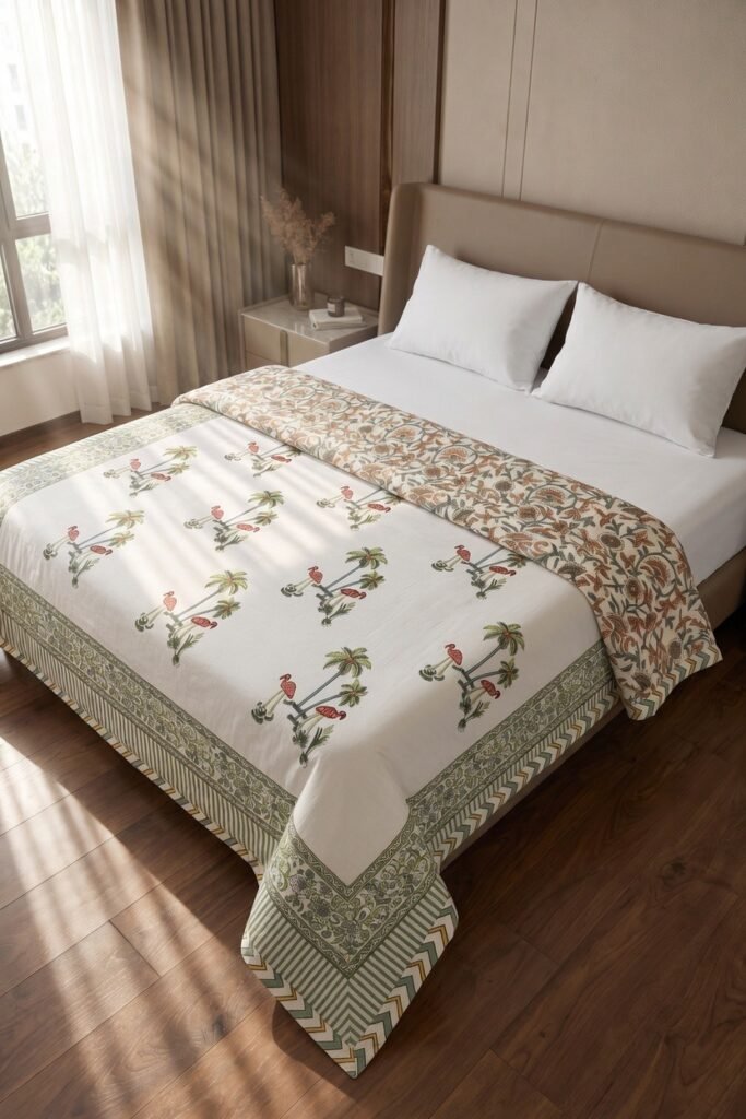 Pure Handblock - Double Bed