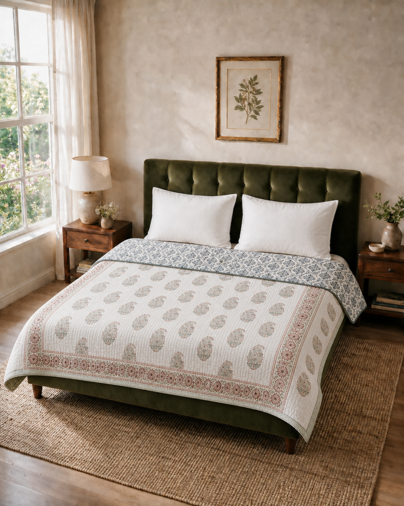 Pure Handblock - Single Bed